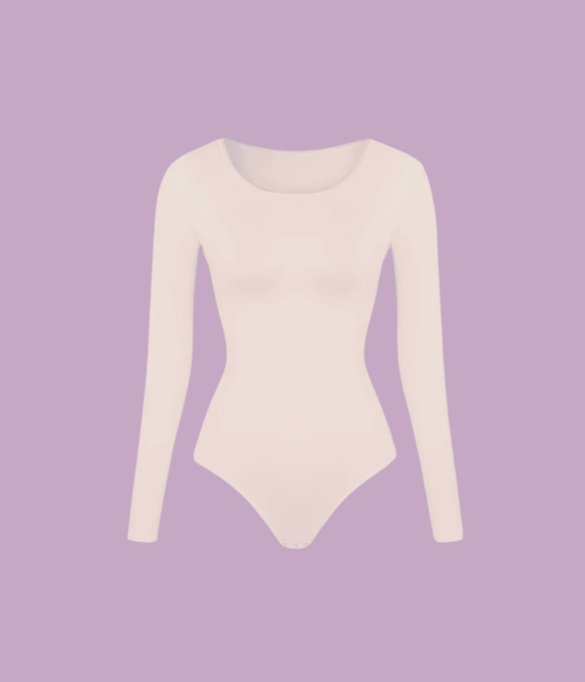 GlowComfy – Figurformender Langarm-Bodysuit Shapewear