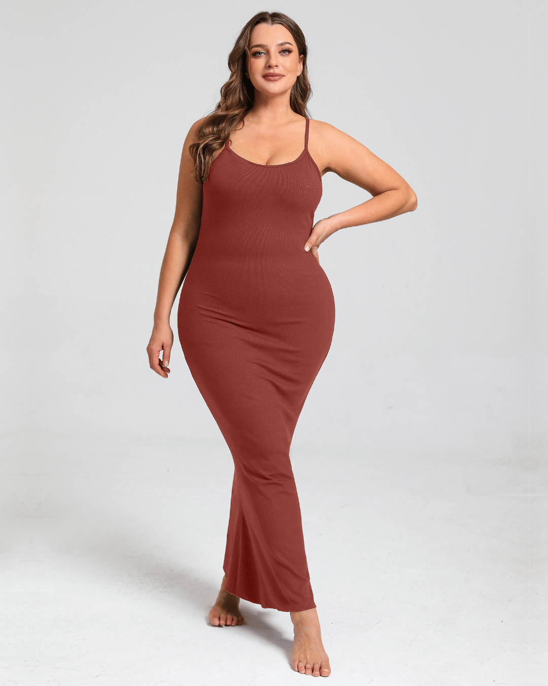 Slip Maxi Shapewear Kleid