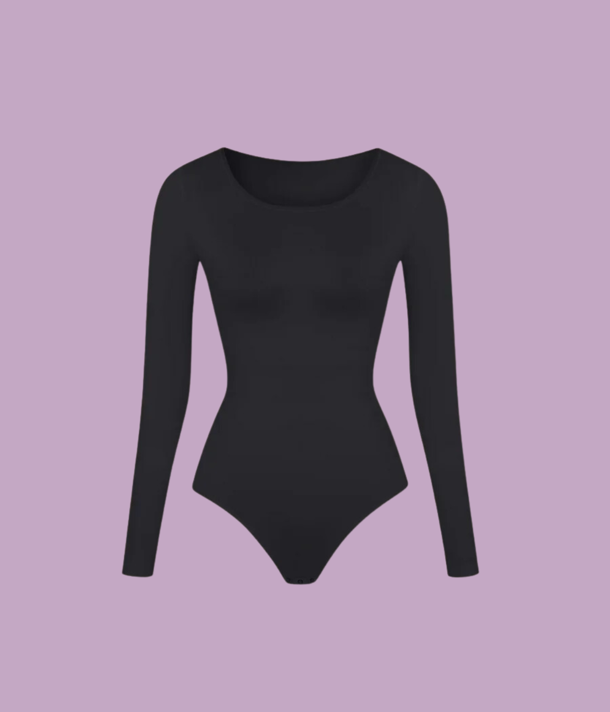 GlowComfy – Figurformender Langarm-Bodysuit Shapewear