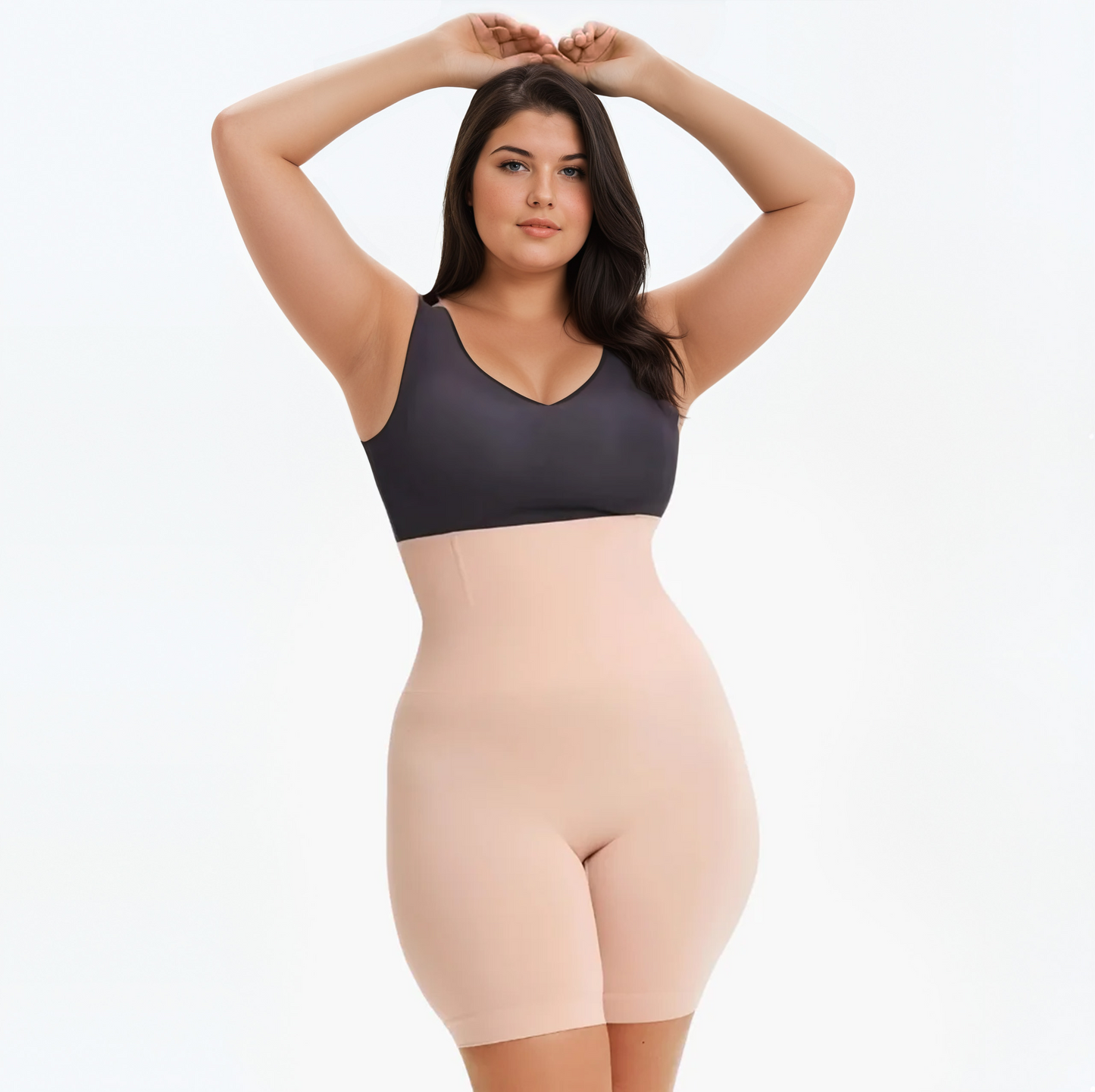 GlowComfy – Figurformende High-Waist Shorts